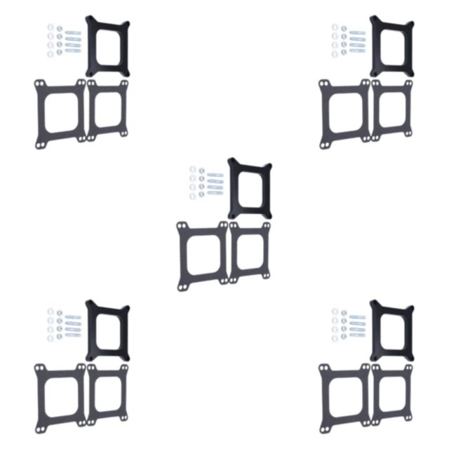 relayinert Efficient Phenolic Carburetor Spacer R9139 Replacement for Holley 4150/4160 1/2 Inch Type1 5Set