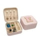 thumbnail image 1 of Caja organizadora de joyas resistente Preppy Stuff para chicas adolescentes Estuche de viaje con iniciales de moda para collares, pendientes y anillos Regalos para mujeres y niñas, 1 of 7
