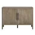 thumbnail image 4 of Harper & Bright Designs Farmhouse Sideboard Cabinet with Storage, Wood Buffet Cabinet with 3-Tier Shelves and Adjustable Feet, Natural, 4 of 11