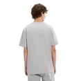 thumbnail image 3 of ellesse Camiseta para hombre Paquete de 2 - OLLIO 2, manga corta, cuello redondo, logotipo, algodón, liso Negro/Gris claro XL (X-Large), 3 of 7