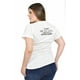thumbnail image 3 of Playera "Amor a la mexicana" Roman Fashion /Tallas Extras, 9001-1 (Blanco) blanco 36, 3 of 5
