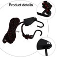 thumbnail image 4 of Yimiti 1/4 3/8 Plastic Dipped S Hook Hanging Rope Binding Rope Tent Pulley Lifting Rope,1/4-6Mm 3Meters, 4 of 9