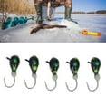 thumbnail image 4 of Ice Fishing Lures, Barbs Ice Fishing Hooks 4MM Portable High Sharpness  for Perch, 4 of 7