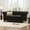 Black, variant on Chesterfield Velvet Tufted Love Seat with Pine Frame, Forest Green