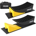 thumbnail image 1 of PR1MECamper Levelers RV Leveling Blocks, HDPE Curved Levelers, Include 2 Levelers, 2 Chocks, 2 Mats, and 1 Carrying Bag, 1 of 6