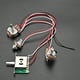 thumbnail image 3 of Wosthever Juego de arnés de cableado de guitarra profesional precableado 1T1V potenciómetro de empuje de 3 vías interruptor de extracción Accesorios para instrumentos musicales, 3 of 6