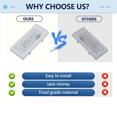 thumbnail image 2 of 2 luces LED nuevas mejoradas W10515058 compatibles con //, refrigerador y congelador, 2 of 7