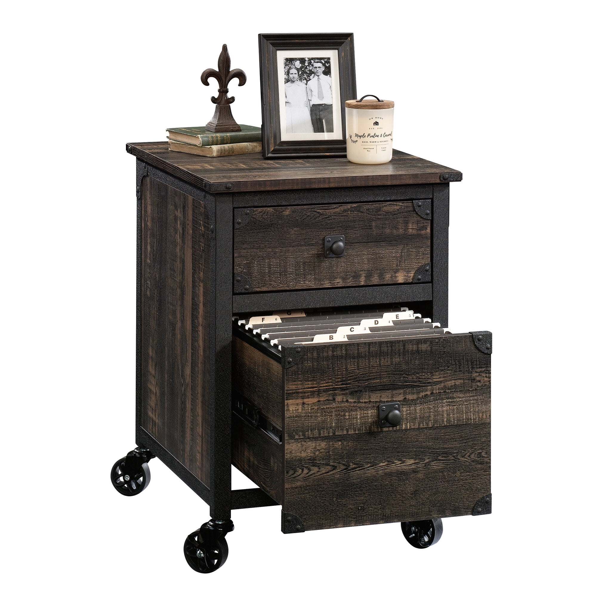 Office File Cabinet, File Pedestal, Dark Oak finish, Dark Oak Storage Cabinet For Office,Engineered Wood Office Cabinet Storage, Furniture, Office, File Cabinets & Storage Cabinets File Pedestal, Dar
