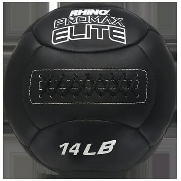 Champion Sports  14 lbs Rhino Promax Elite Medicine Ball, Black