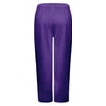 thumbnail image 5 of Womens Pants Women's High Waist Loose Sports Pants Comfortable High Waist Jogging Trousers With Pocket Casual Sweatshirts, 5 of 6