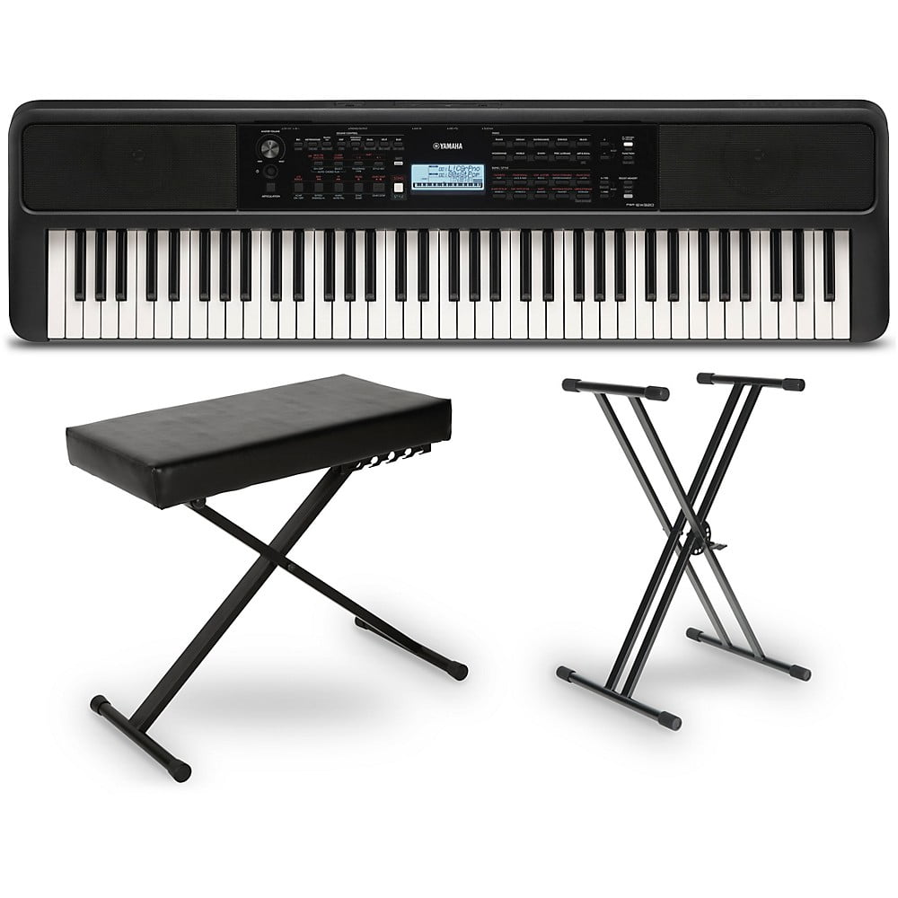 Yamaha 76 Key Compact Electric Keyboard Portable Digital