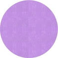 thumbnail image 1 of Ahgly Tapis Rond Lavable en Machine Intérieur Transitionnel Violet Violet, 7 Pieds Rond, 1 of 7