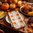 thumbnail image 2 of Fall Kitchen Dish Towels,Reusable Vintage Pumpkin Pattern Dish Cloths,Thanksgiving & Halloween Autumn Hand Towels for Kitchen Cooking Prep,15.75x23.62 Inch, 2 of 6