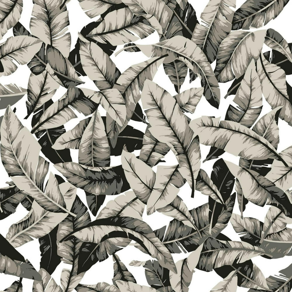 Tan Palm Peel and Stick Wallpaper - Walmart.com - Walmart.com
