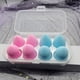 thumbnail image 4 of Juego de esponjas de maquillaje, paquete de 8, licuadora de esponja de belleza para mezclar cosméticos, huevos de esponja de maquillaje, juego de mezcla de maquillaje de diferentes formas multicolor Zhivalor 2035553-3, 4 of 4