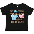 thumbnail image 3 of Inktastic This Big Brother is Expecting a Little Sister Boys Toddler T-Shirt, 3 of 5