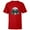 Red, variant on Star Wars The Mandalorian Season 3 N-1 Starfighter Grogu - Short Sleeve T-Shirt for Kids - Customized-Athletic Heather
