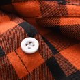 thumbnail image 4 of 6-12 Months Infant Boys Button Up Dress Shirts Children School Uniform Plaid Shirt 6 9 12 18 24 Months 2T 3T 4T 5T 6T Kids Casual Long Sleeve Blouse Tops, 4 of 7
