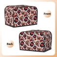 thumbnail image 3 of Honeii record lips Skull Print 2 slice Toaster Cover, Two Slice Toaster Dust-proof Cover For Kitchen Small Appliance and Fingerprint Protection, 3 of 7