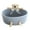 large_Gray bear, variant on Sturdy Woven Storage Bin Lovely Pattern Storage Basket Stylish Organizers for Organizing Pet Toy