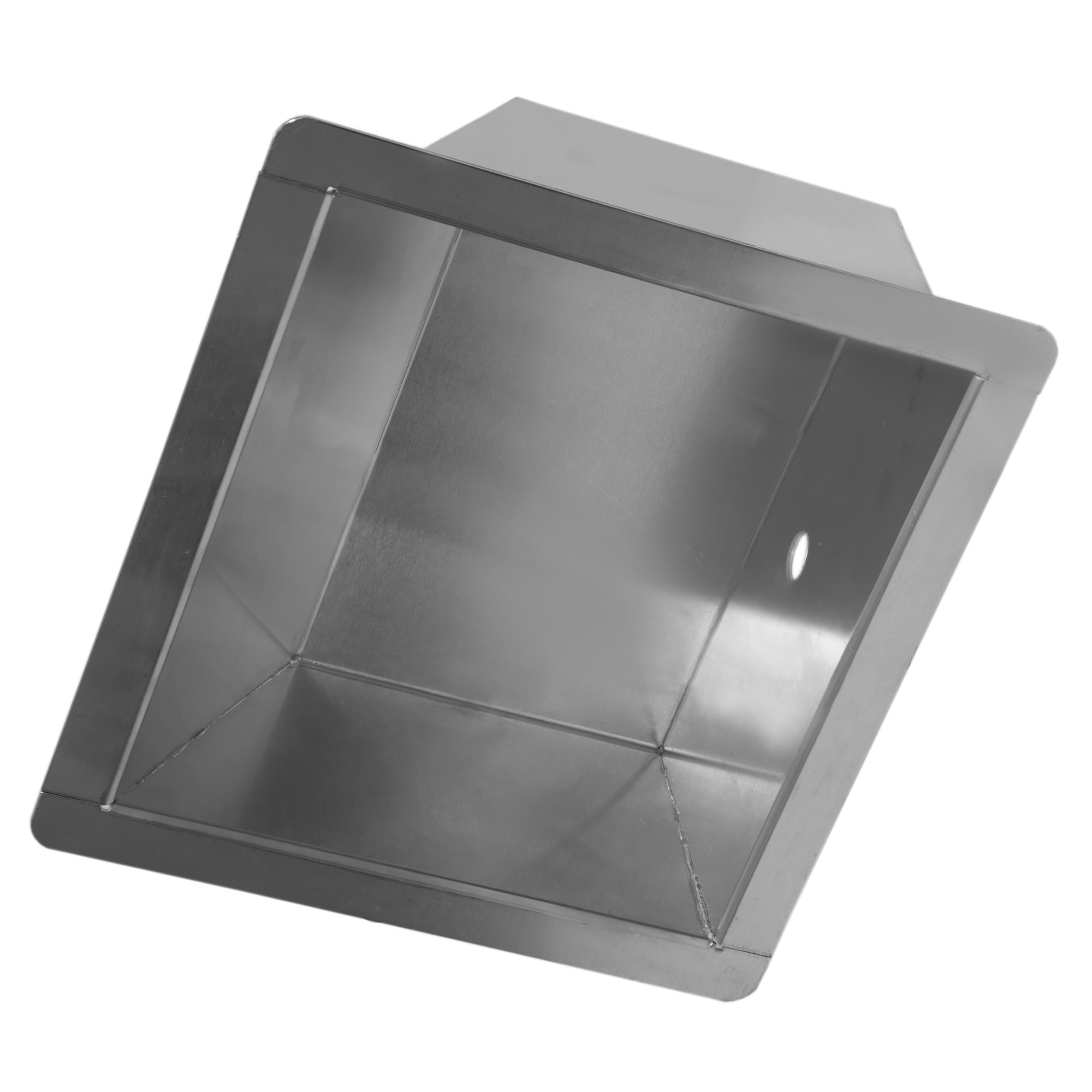 Extreme Max 5001.6667 Aluminum Flush-Mount Recessed Light Bucket - Silver