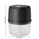 thumbnail image 3 of Pisexur Batería de cocina Picadora de ajo eléctrica, machacador de ajo, prensa de ajo, picadora de pimienta, chile, verduras, carne, procesador de alimentos, 250 ml para la cocina del hogar, 3 of 7