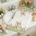 thumbnail image 5 of Uuiauoio Easter Decorations Happy Easter Kitchen Towels Rabbit Dish Towel Bathroom Decorative Religious Christian Hand Cloths for Home Decorations Spring, 5 of 6