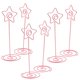 thumbnail image 3 of Soporte de Clip de Nota de Nota de Foto de Remolino de Metal de 6 Piezas Soporte de Tarjeta de Lugar de Nombre de Boda para Boda U Otras Ocasiones Macarena Titulares de tarjetas de número de tabla, 3 of 8
