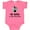 Hot Pink, variant on Inktastic Music Director Daddy School Band Boys or Girls Baby Bodysuit