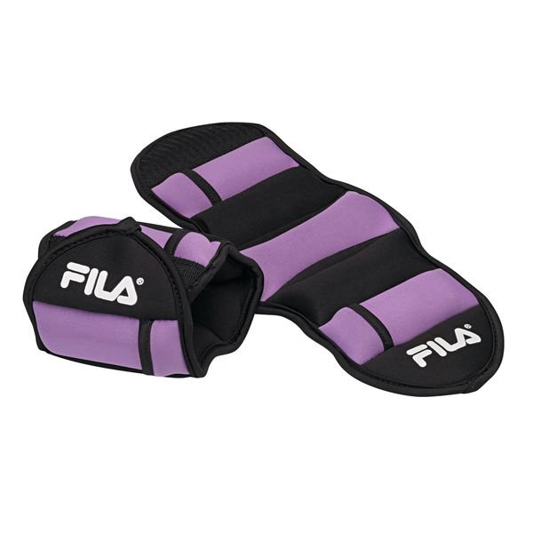 FILA Adjustable Ankle Weights, 5lb Pair