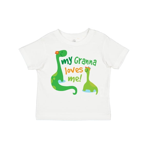 Inktastic My Granna Loves Me Grandson Boys Toddler T-Shirt