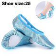 thumbnail image 1 of Ballet Pointe Shoes Girls Women Ribbon Ballerina Shoes With Toe Pads, 1 of 5