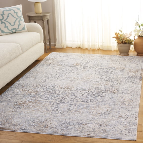 Safavieh Finley Ilarion Medallion Area Rug, Gray/Beige, 8' x 10'