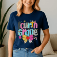 thumbnail image 5 of Cute Preppy Fourth Grade Teacher Leopard Coquette Pencil Bow, Back To School Shirt, Happy First Day Of School Tshirt, Cute Teacher Gift, 1St Day Of School Tee, School Shirt, Kindergarten, 5 of 5