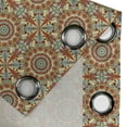 thumbnail image 5 of Ambesonne Orient Grommet Curtain, Eastern Bohem Pattern, 50" x 63", Multicolor, 5 of 6