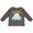 Charcoal, variant on Inktastic Little Sunshine- cute sun rainbow letters Boys or Girls Long Sleeve Toddler T-Shirt