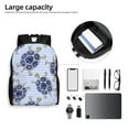 thumbnail image 6 of Haiem Turtle with Blue Stones Backpack - Stylish and Durable 15-inch Laptop Backpack with Waterproof Oxford Fabric, 6 of 8