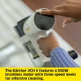 thumbnail image 4 of Karcher VCN 5 Stick Vacuum Cleaner for Pet Homes with Accessories, LCD Screen, 71 Min, 4 of 9