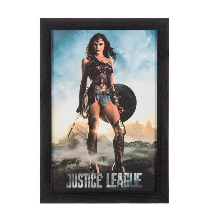 Justice League Wonder Woman Wood Wall Art Home Decoration Theater