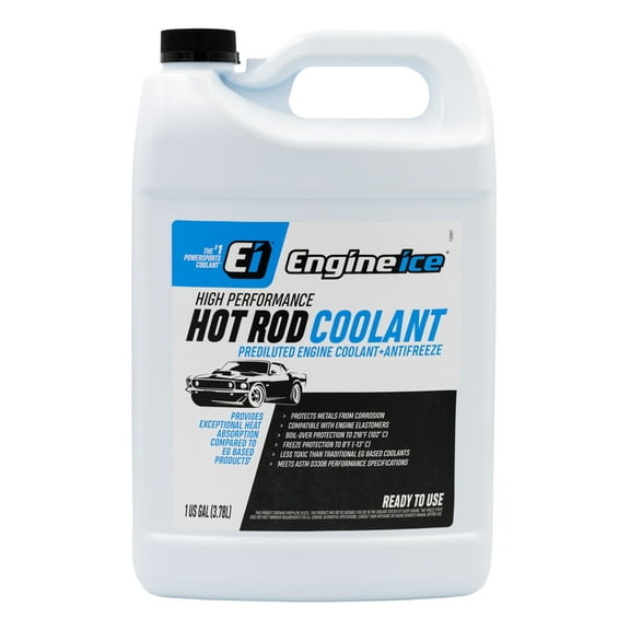 Engine Ice Hot Rod Coolant and Antifreeze - 1 Gallon