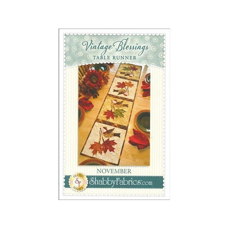 shabby fabrics vintage blessings nov tbl rnr ptrn walmart com shabby fabrics vintage blessings nov tbl rnr ptrn walmart com