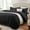 Black- bamboo, variant on Quilt Set King Size 3 Pieces, Lightweight Black Bedspread-98''x106'', Soft Microfiber Summer Quilt/Coverlet,Luxurious Warm Bedding Sets for All Seasons (Includes 1 Quilt, 2 Shams)