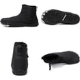 thumbnail image 2 of Women Men Winter Snow Boots Barefoot Shoes Warm Fur Lined Minimalist Wide Toe Box Zipper Closure Non Slip Chelsea Ankle Boots, 2 of 10