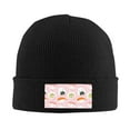 thumbnail image 2 of Junzan Cute Sushi Mens Winter Hats Thick Knit Cuff Beanie Cap Beanie Hat, 2 of 7
