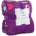 thumbnail image 7 of Sister Blanket for Sister | Thoughtful Birthday Gift for Sister | Cozy, Sentimental Sister Blanket – Celebrate Your Bond with Meaningful Sister Gift from Sister (Sherpa , Purple) Purple, 7 of 7