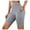 Gray, variant on Ozmmyan Women's Workout Shorts Basic Slip Bike Shorts Compression Workout Leggings Yoga Shorts Pants