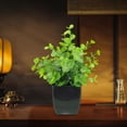 thumbnail image 4 of Eoozwa Faux Plant Indoor in Plant Pot,House Plant for Farmhouse Kitchen Decor Living Room Accessories Home Office Cubicle padshelf Guest Room Balcony Bathroom Rustic Green Room Floor Table, 4 of 6