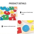 thumbnail image 5 of Montessori Early Education Geometric Shape Puzzle Board, Triangle Square Hand Grip Board, Children's Matching Three-dimensional Puzzle Toys, Graphic Shape Recognition, Christmas Gifts, 5 of 5