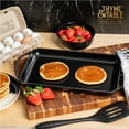 thumbnail image 6 of Thyme and Table Enameled Cast Iron Griddle - 11 Inch, Square, Nonstick, 6 of 7