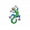 Green, variant on SDJMa Metal Lizard Wall Decor Outdoor Indoor Metal Wall Art Gecko Hanging Decorations Metal and Glass Garden Theme Home Decorations for Garden Living Room Bedroom